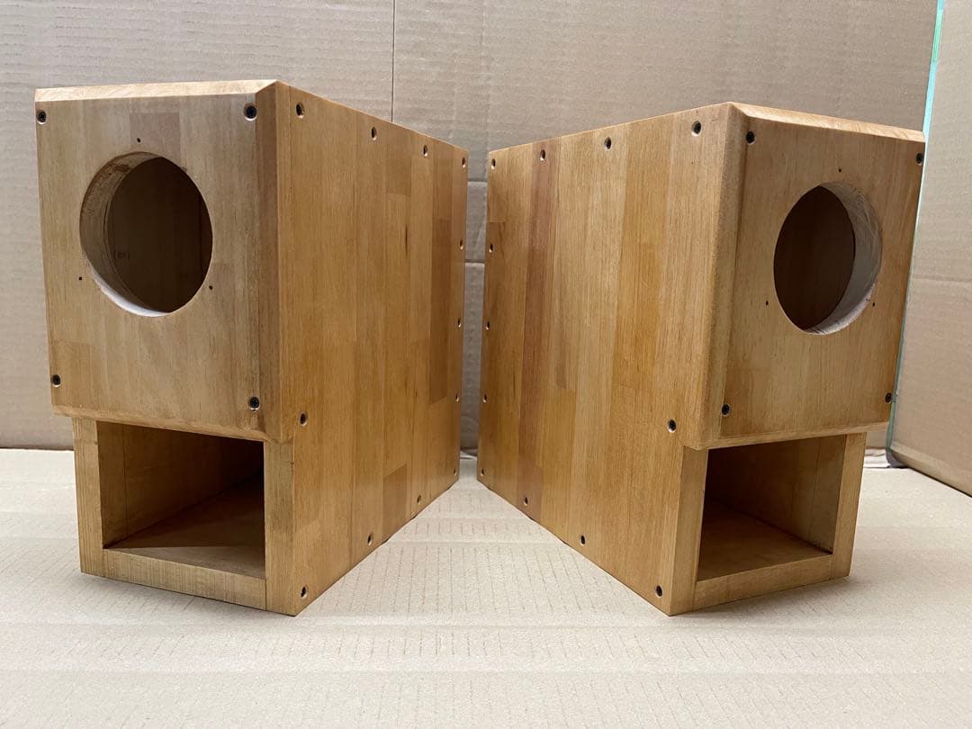 バックロードホーン9.2cmユニット搭載自作スピーカー