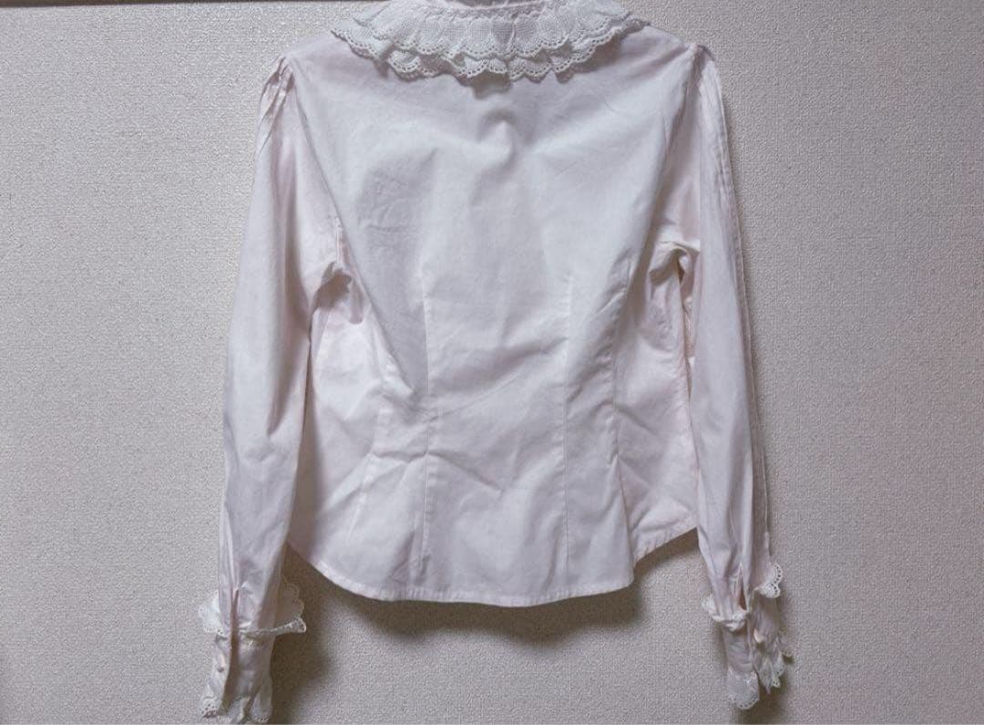 s*す様 BABY ベイビー 長袖ブラウス 薄ピンク