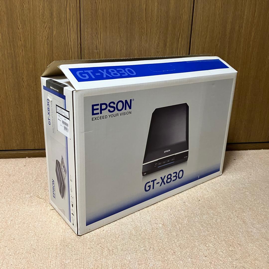 中古美品 EPSON GT-X830 フラットベッドスキャナー