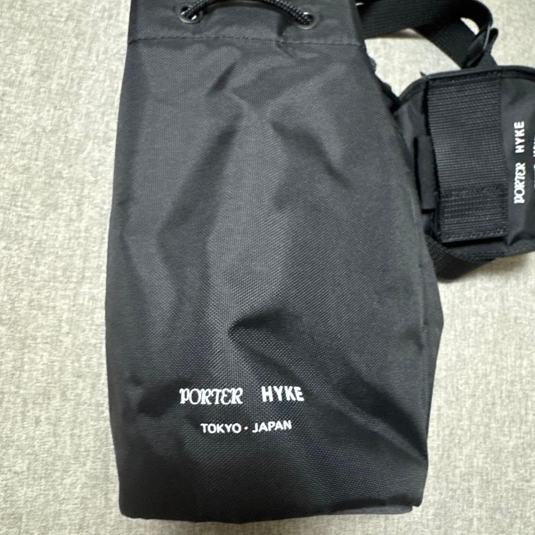 PORTER HYKE ブラック ショルダーバッグ