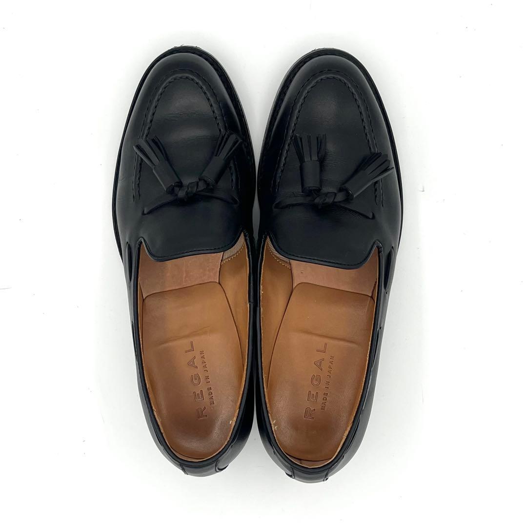 ☆極美品☆ REGAL リーガル 24cm タッセルローファー 12VR レザー