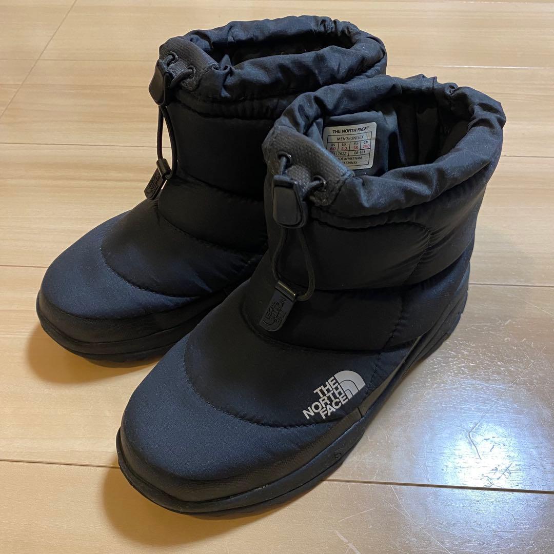 ノースフェイス ヌプシブーティ 24cm ブラック THE NORTH FACE