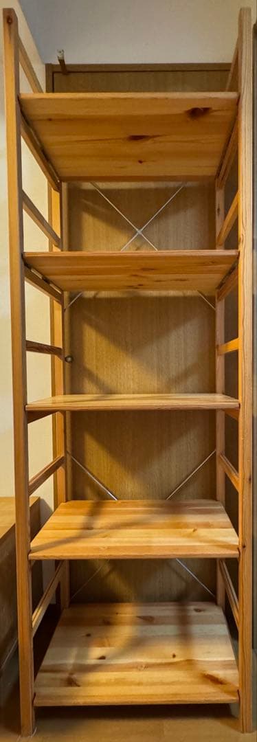 パイン材ユニットシェルフ 58cm幅 大