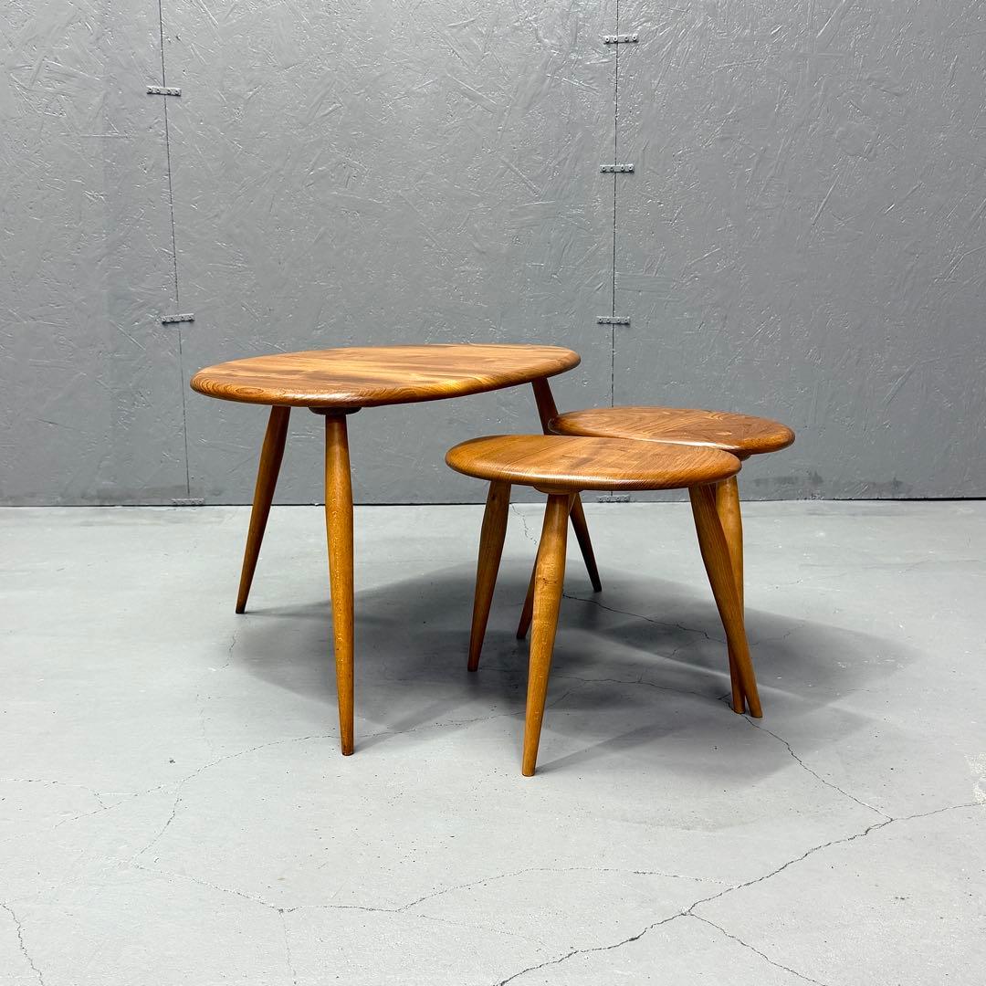 ERCOL(アーコール) ペブルテーブル (401)