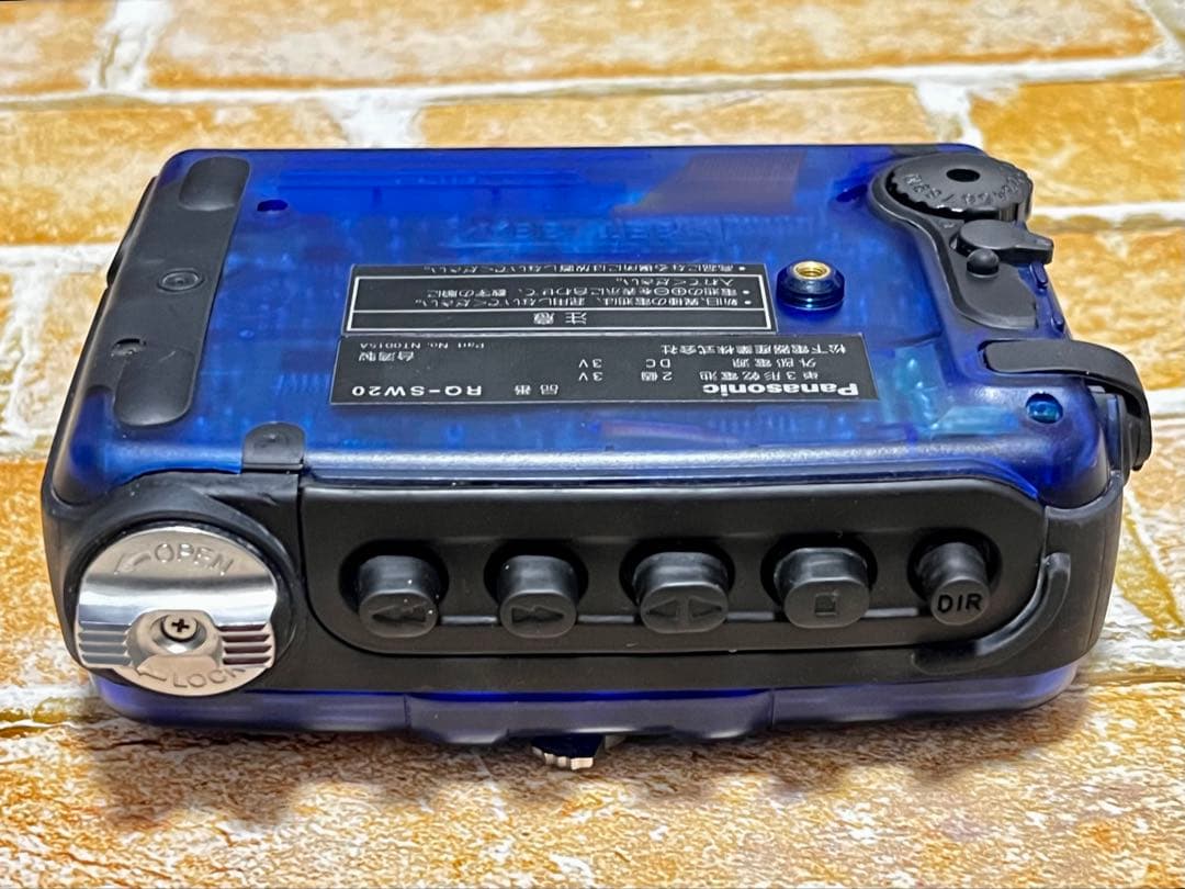 【整備品】Panasonic SHOCKWAVE RQ-SW20 迷彩ブルー