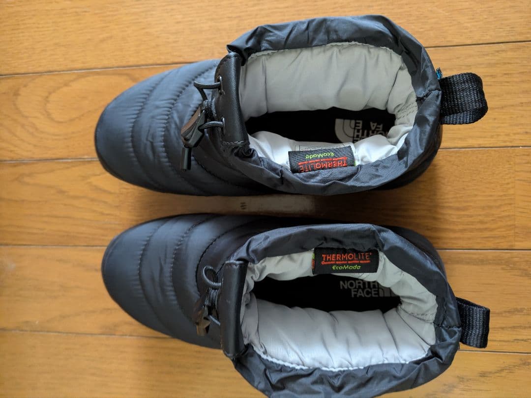 THE NORTH FACE　ノースフェイス ヌプシ　スノーブーツブラック23㌢
