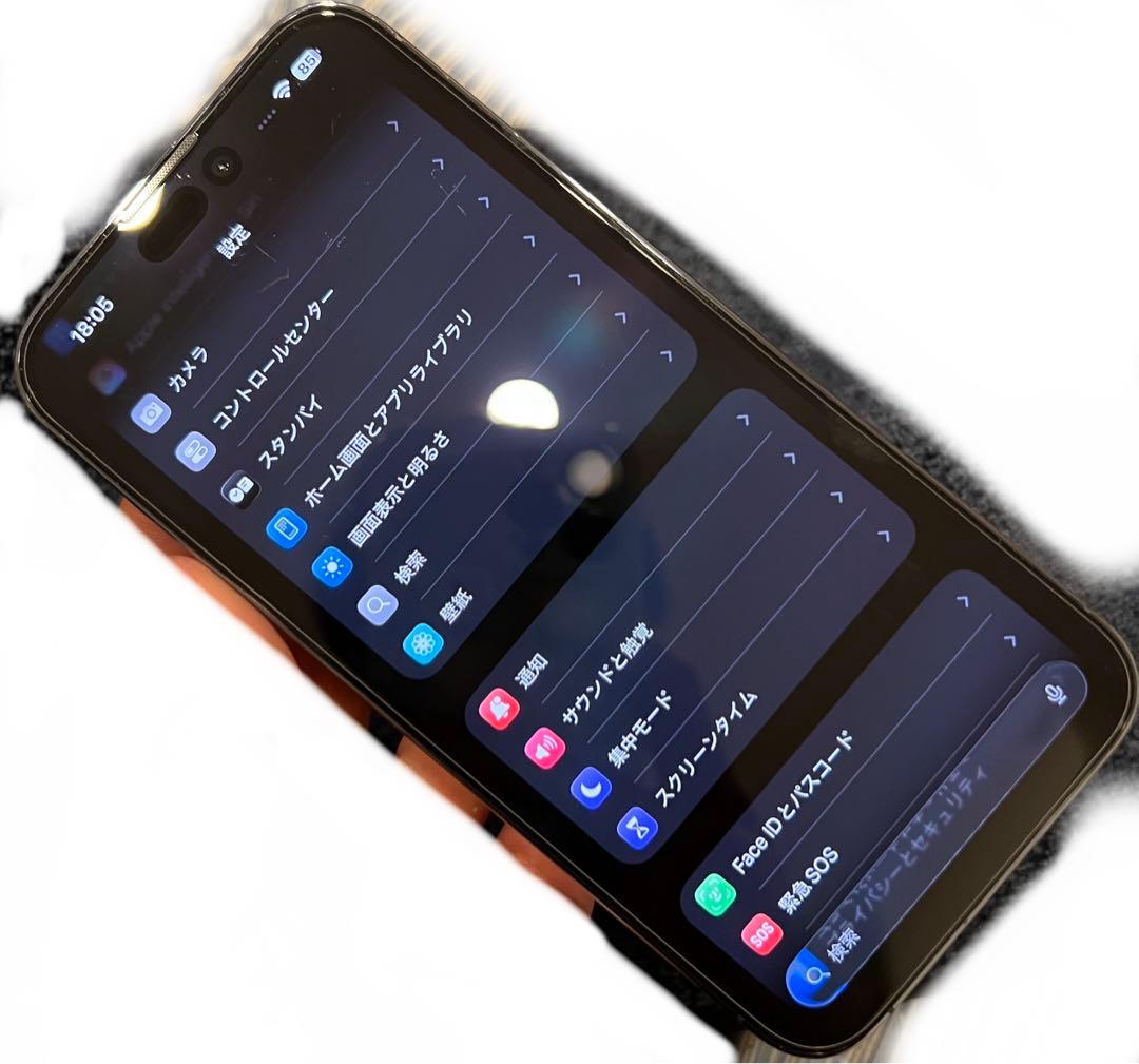 デモ機 iPhone 14 Pro Max ディープパープル