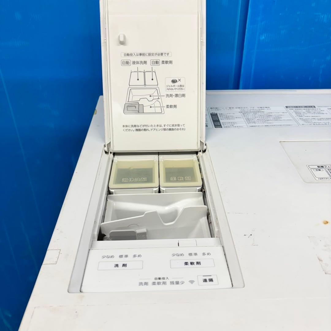 642 大人気　パナソニック　ドラム式洗濯機　家庭用　10kg 5kg 保証込み