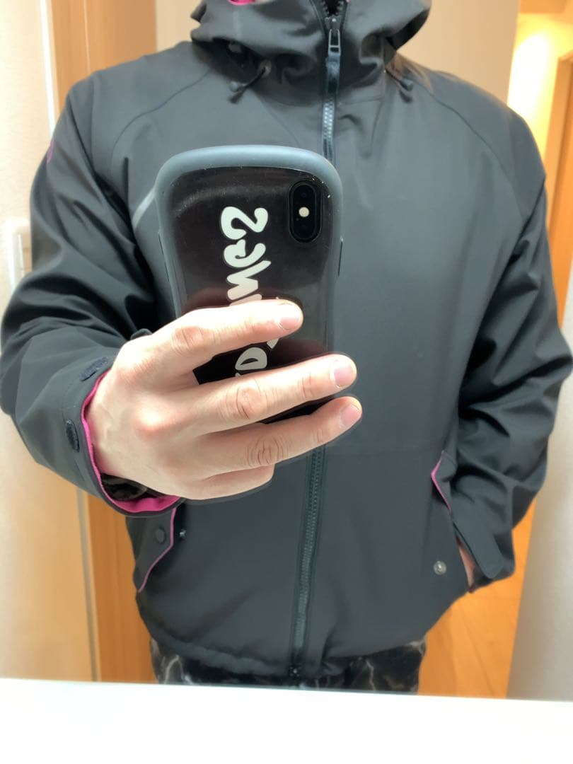 美品　idiomソフトシェル　Mサイズ　スノーウェア　藤原ヒロシフラグメント