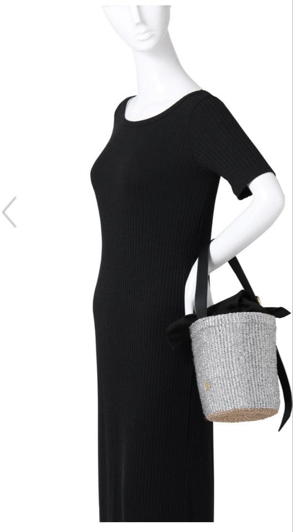 ヤマダヤ　ガルン　ヴィオラドーロ MIRO アバカメタリックバケツバッグ