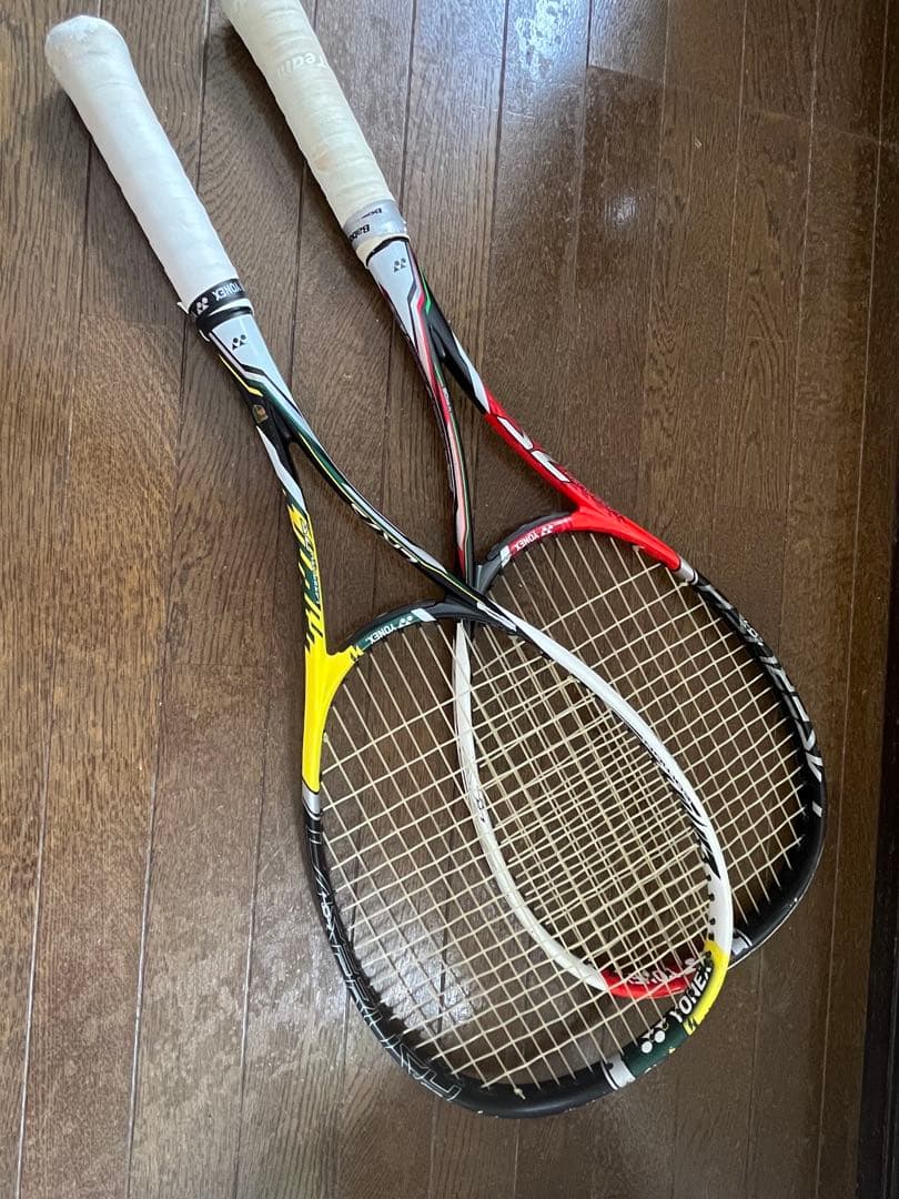 YONEX LASERUSH 7V 7S 軟式 テニスラケット セット