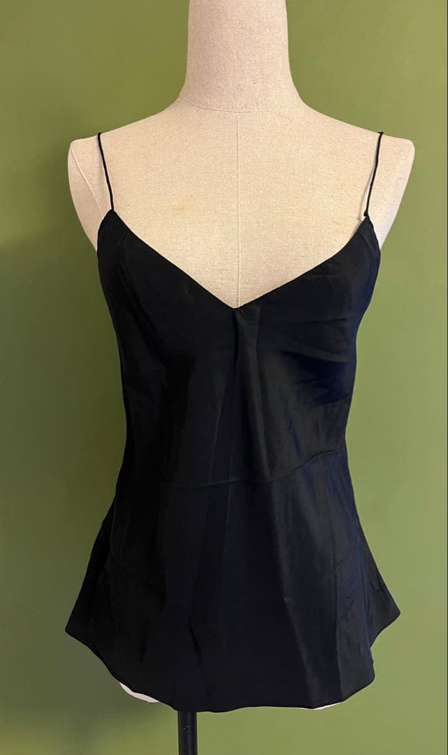 ✨ Ralph Laurenフリル　ブラウス 100% シルク✨