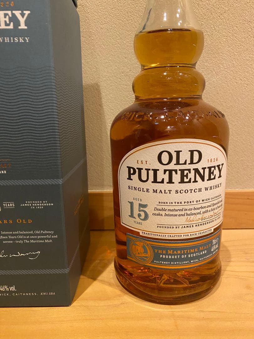 ウイスキー OLD PULTENEY 15
