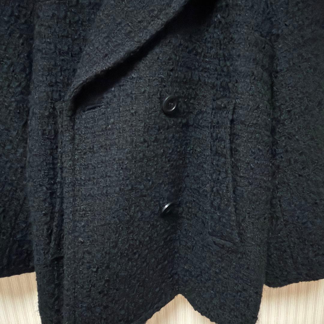 MINAMI TANAKA×CLANE OVER TWEED COATブラック0