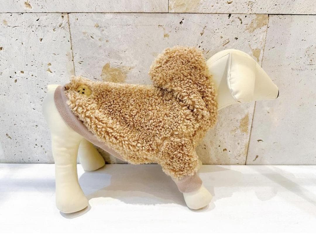 DENIM ROSE ワッペンボアジャケット