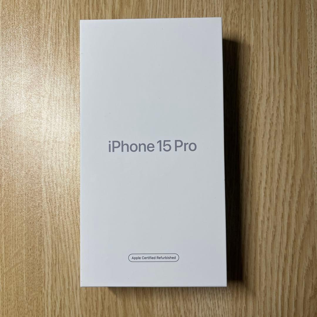 未開封品 iPhone 15Pro 128GB ホワイトApple SIMフリー