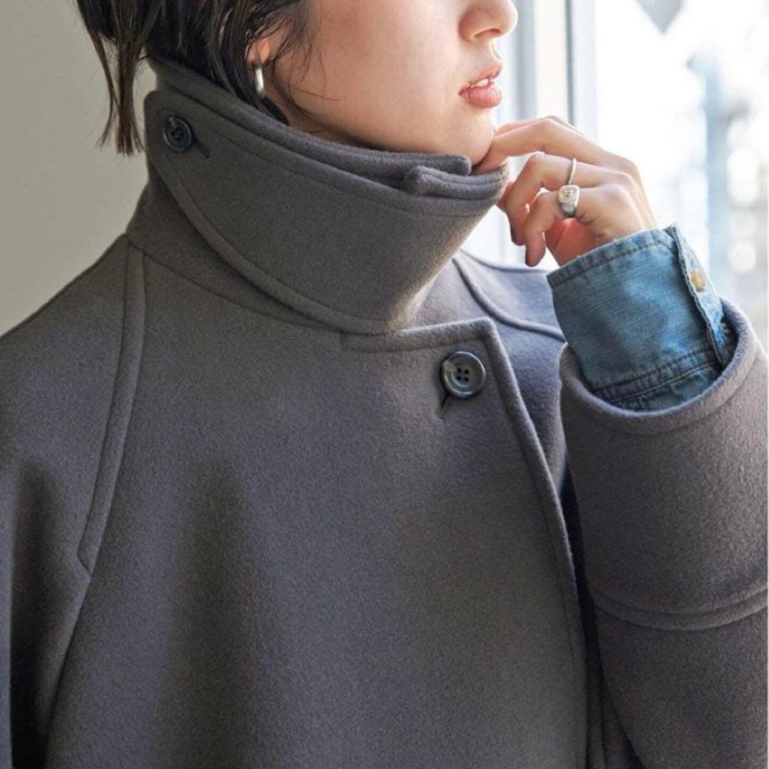 もぐ　Spick and Span モッサステンカラーショートコート