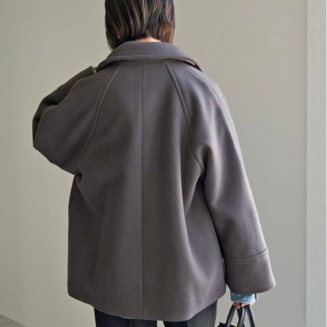 もぐ　Spick and Span モッサステンカラーショートコート