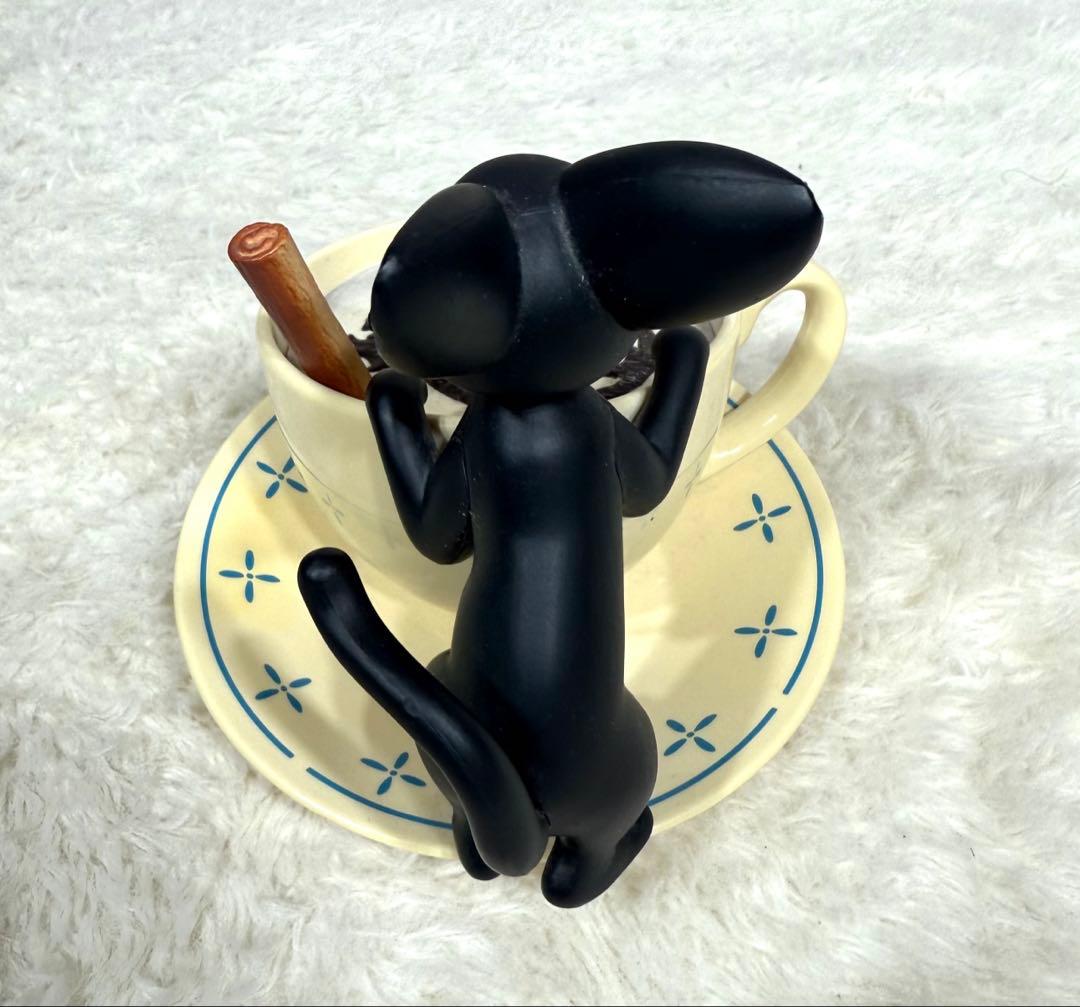 希少 魔女の宅急便 ジジ ラテアート カプチーノ コーヒー ジブリ