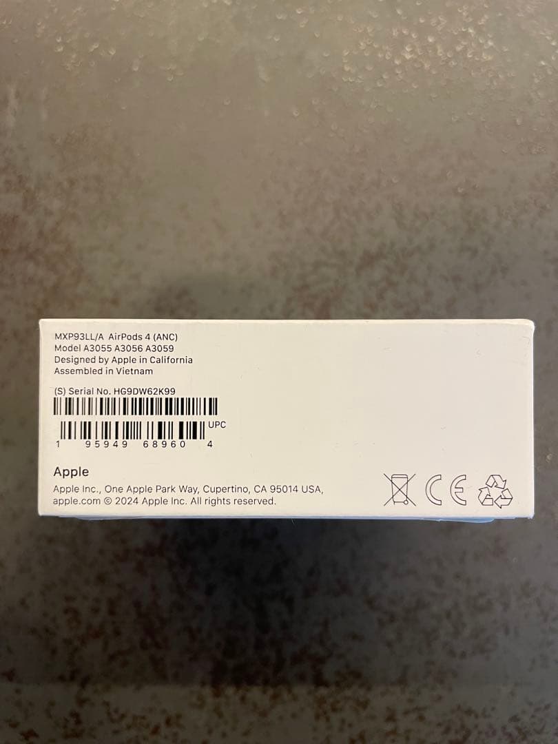 [新品] AirPods 4 アクティブノイズキャンセリング MXP93LL/A