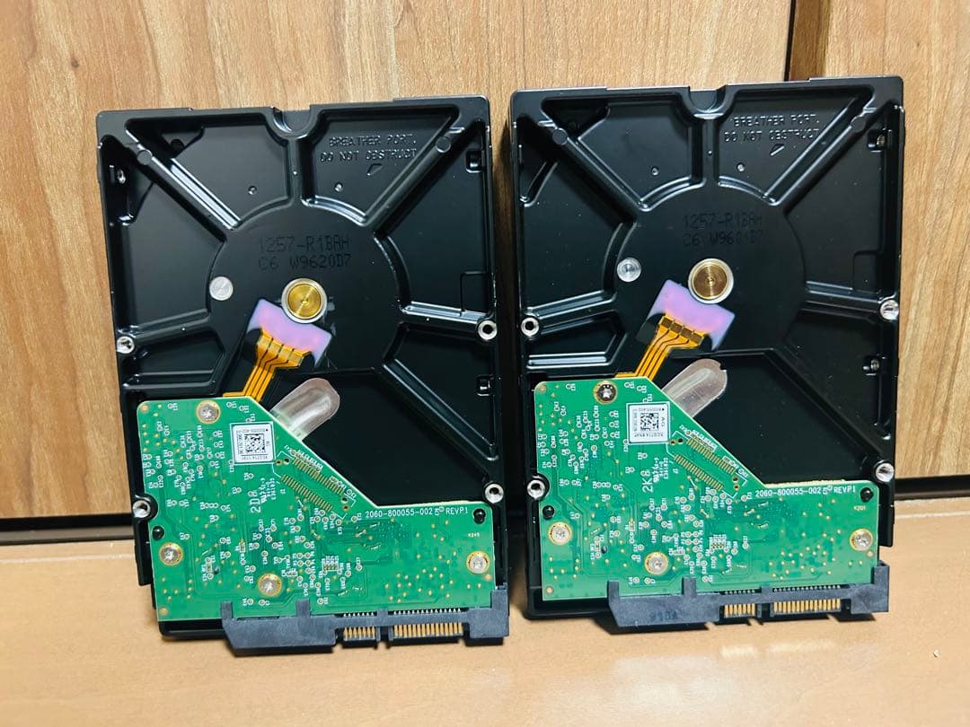 WD Purple 4TB HDD「WD40PURZ」2台セット