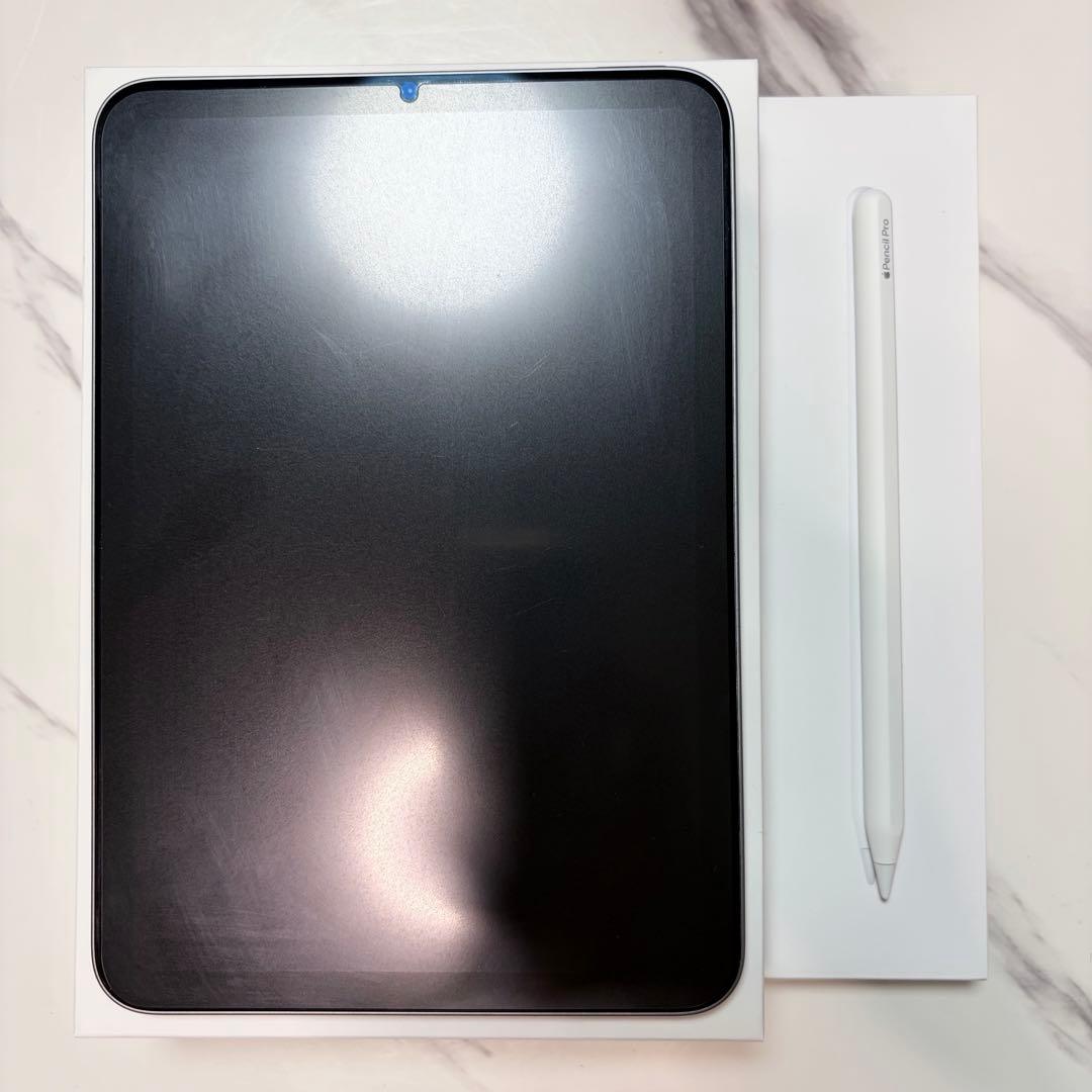 美品 iPad mini 第7世代 + Apple Pencil Pro セット