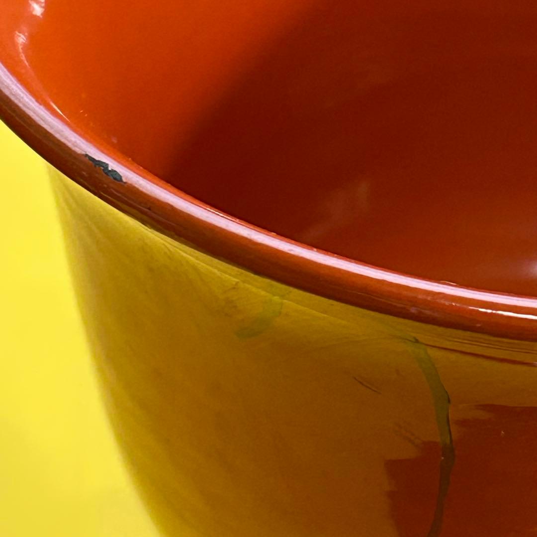 明治期 盃洗 蛙と水鳥図柄 2個セット