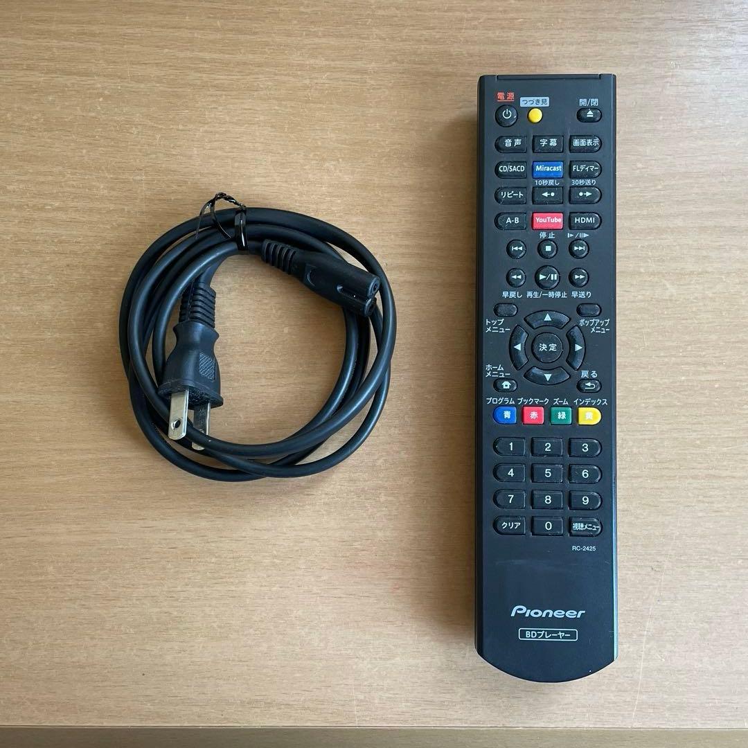 Pioneer パイオニア ブルーレイディスクプレーヤー BDP-170-K
