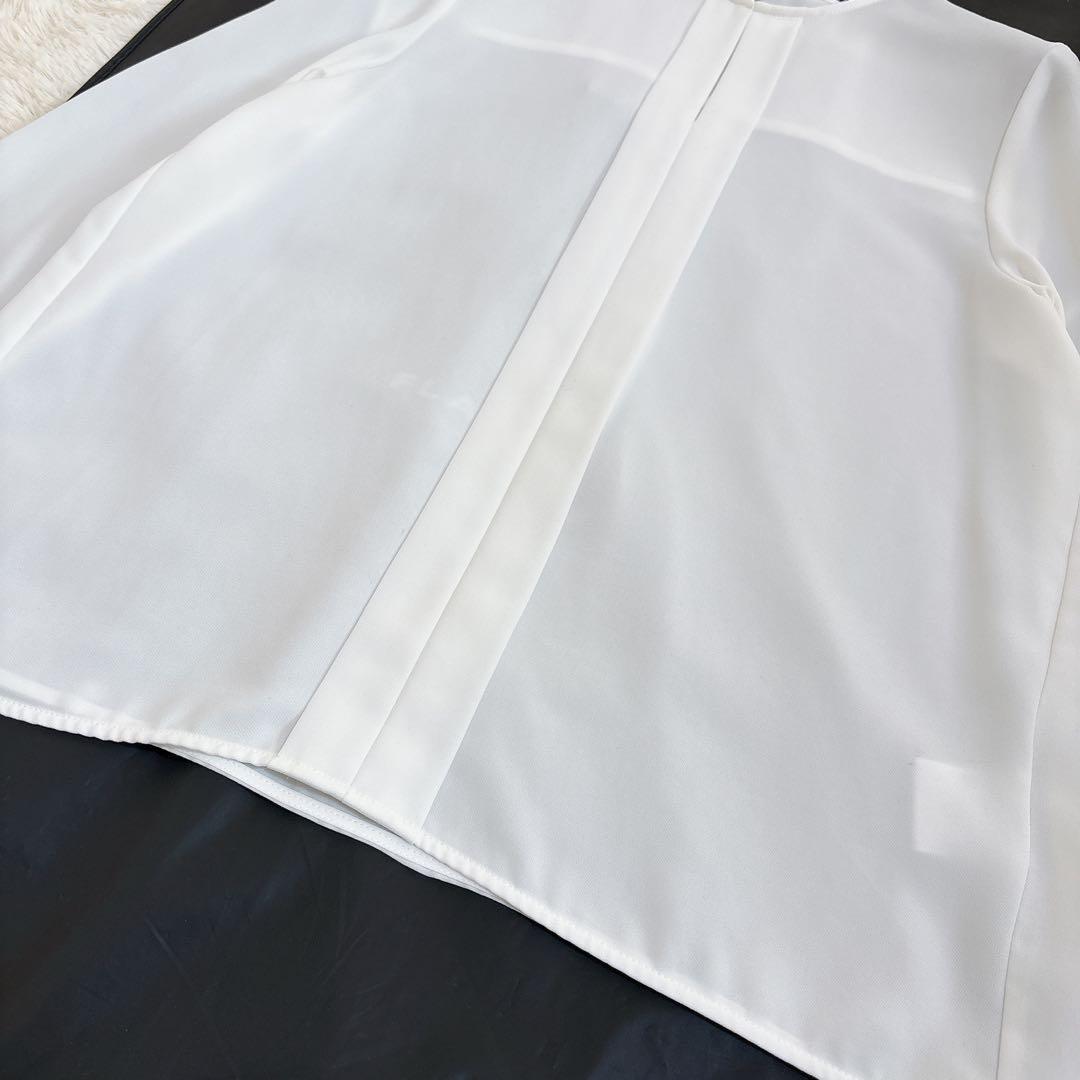 近年モデル☆theory luxe ウォッシャブル プルオーバー ブラウス