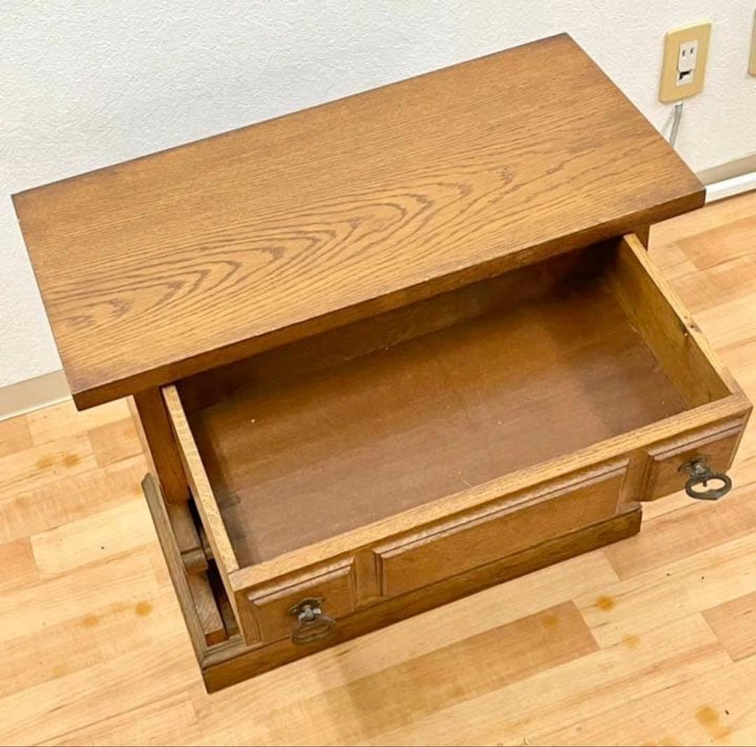 大幅値下げ！　装飾　木製台 小棚 小引き出し