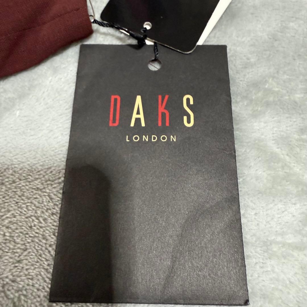 【新品タグ付】DAKS ウールワンピース ボルドー 40