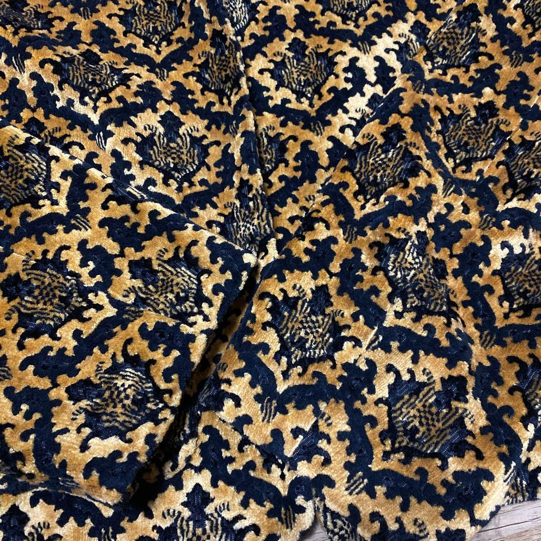 極美品 6（ROKU）カットパイルジャカード ジャケット 38