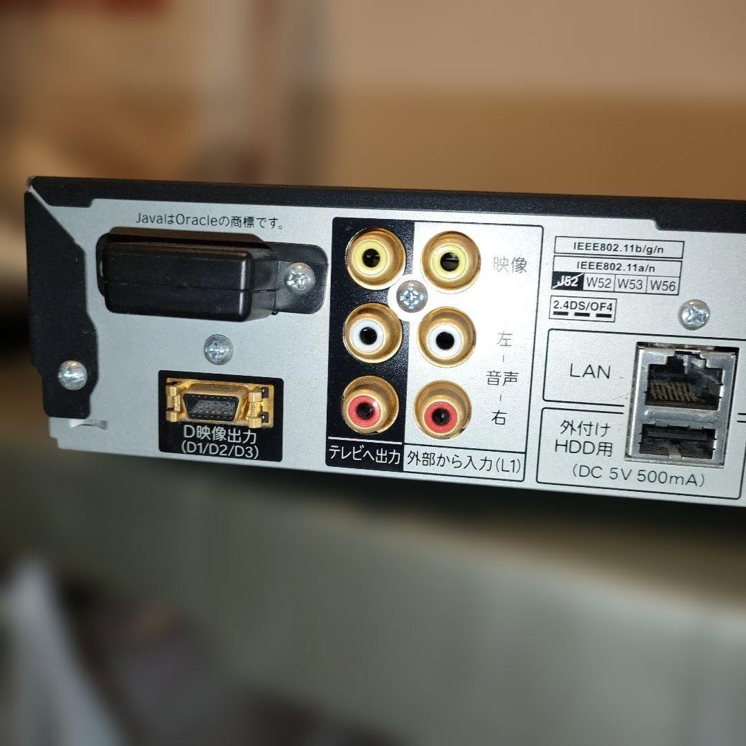 起動可SHARP AQUOS ブルーレイレコーダー BD-T2600 3番組録画