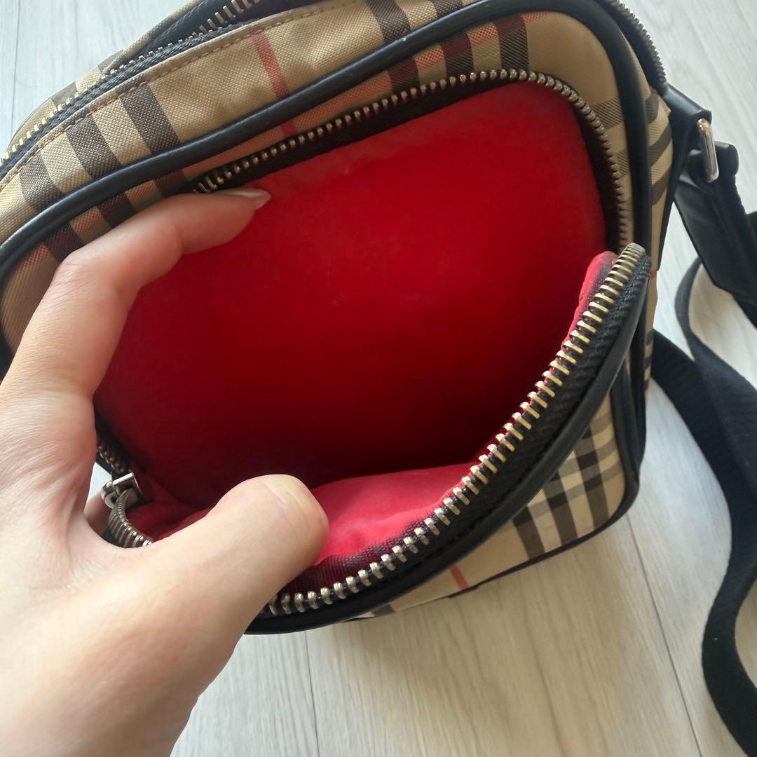 バーバリー BURBERRY チェック柄 ショルダーバッグ