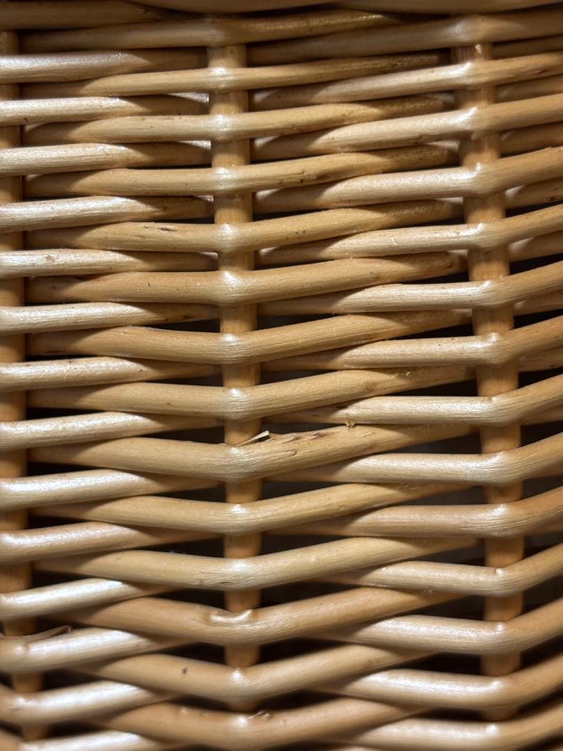 カゴアミドリ　ラトビア　ラウンドバスケット