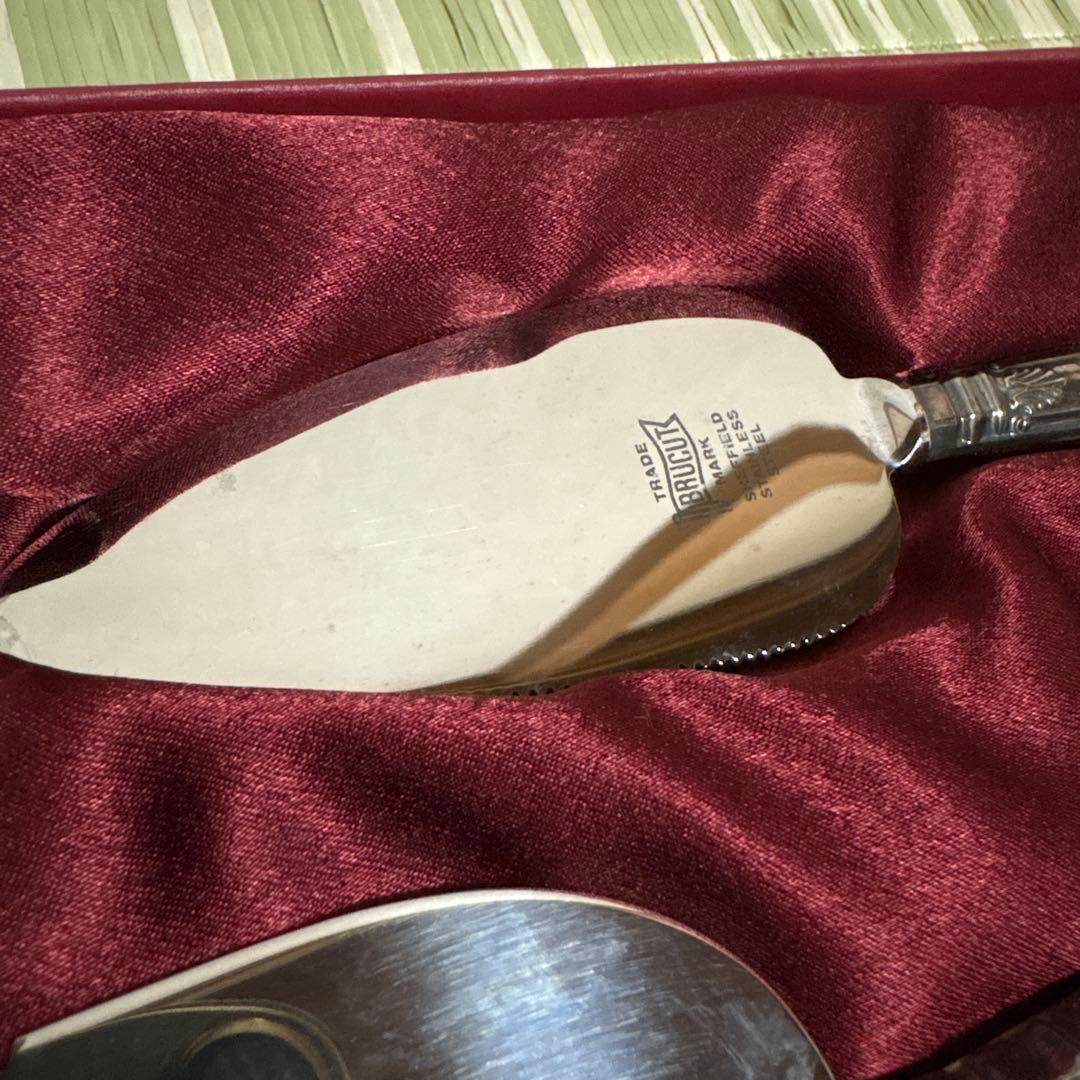 イギリス　カトラリー　シルバー パイサーバー　Harrison Brothers