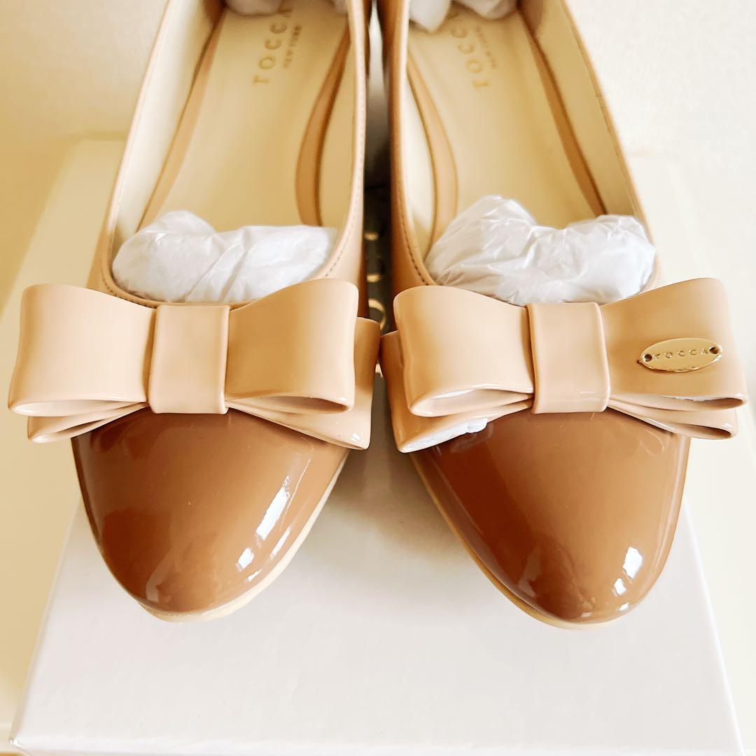 TOCCA【晴雨兼用】NOBLE RIBBON レインシューズ 新品