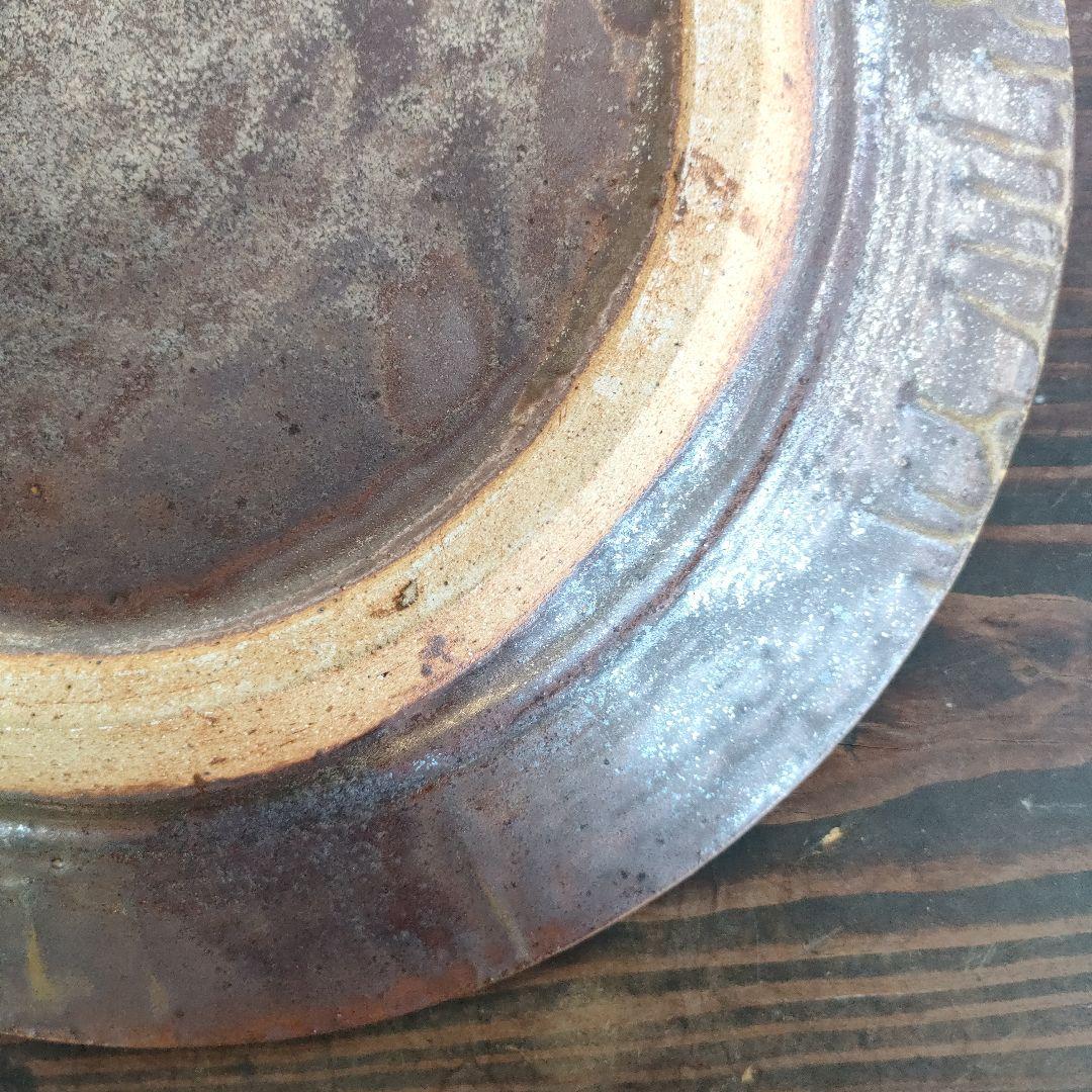 出西窯 大皿 35cm 出雲 民藝 未使用品 工芸 レア 希少 飾り皿