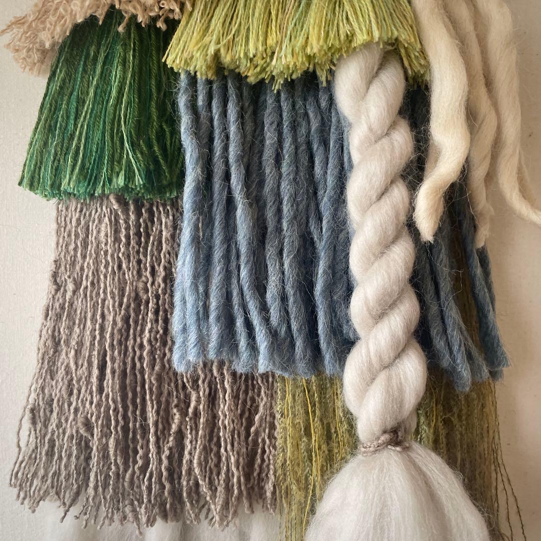 【一点もの】　ウィービング タペストリー 『In the forest, v.』