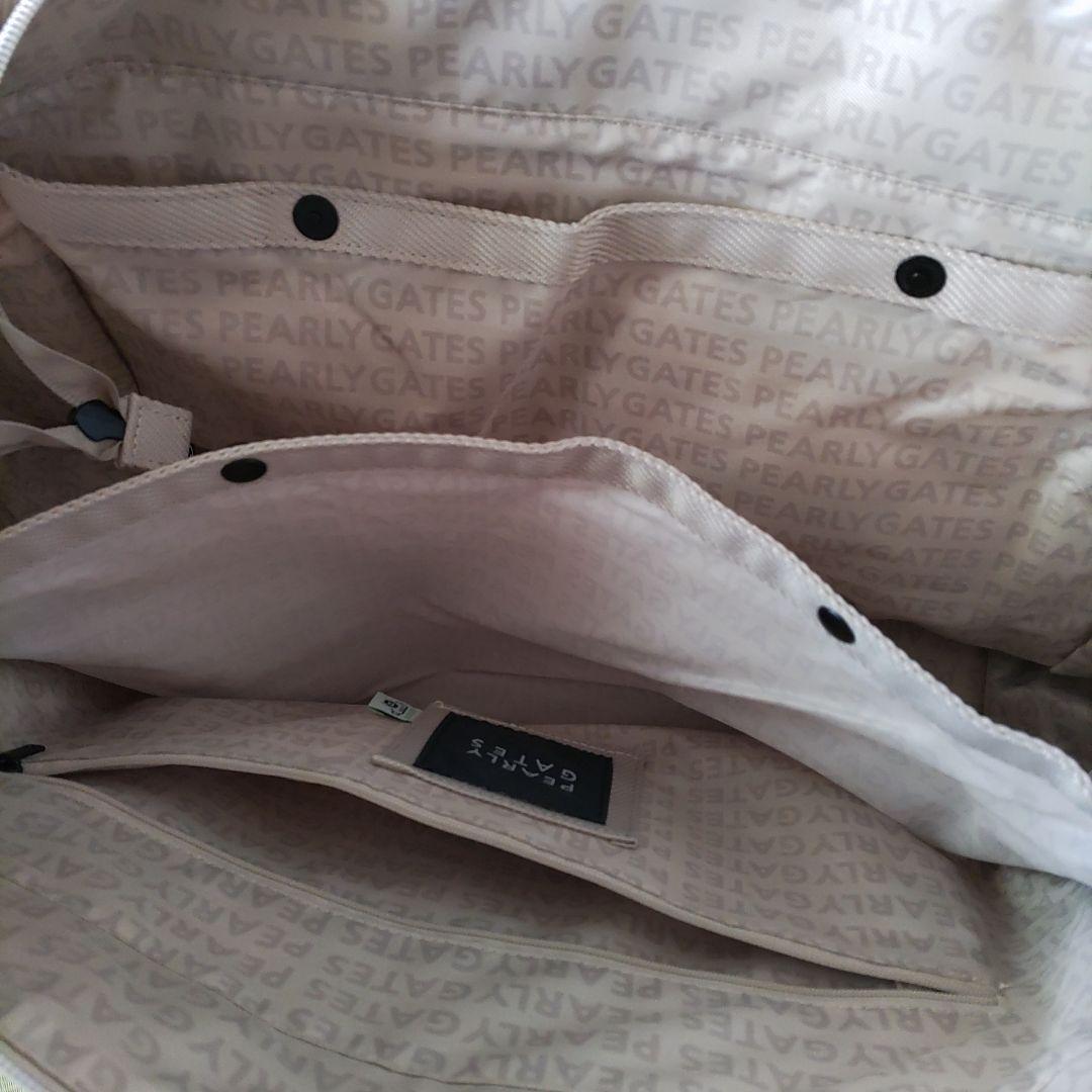 PEARLY GATES パーリーゲイツ　ロッカー トートバッグ　優しいベージュ