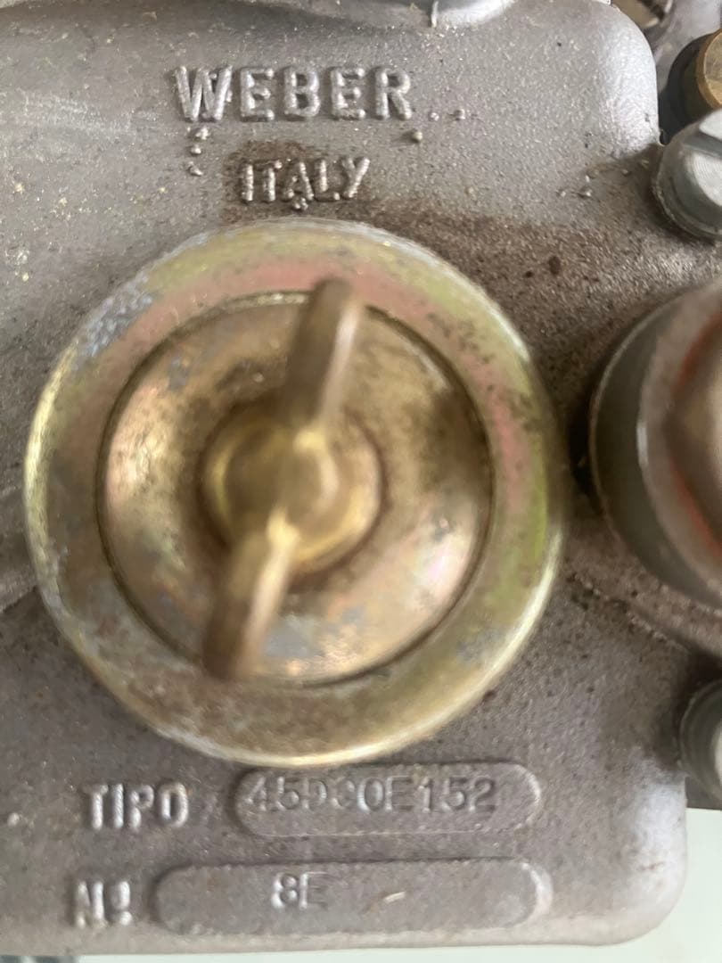 専用品WEBERウエーバー45DCOEイタリア製キャブレター対策後ビンテージ