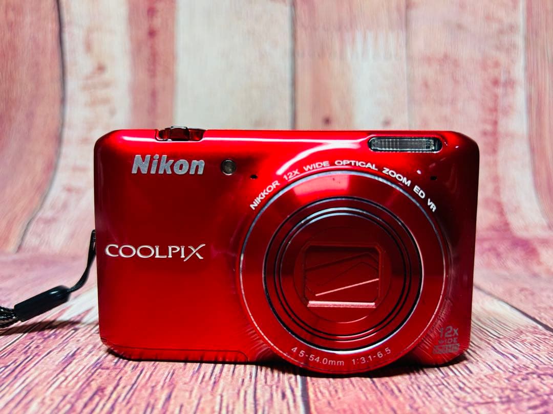 Nikon ニコン COOLPIX S6400 レッド デジタル