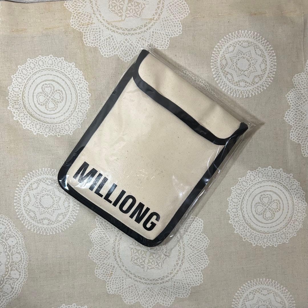 MILLIONG ベーグルバッグ ネイビー M