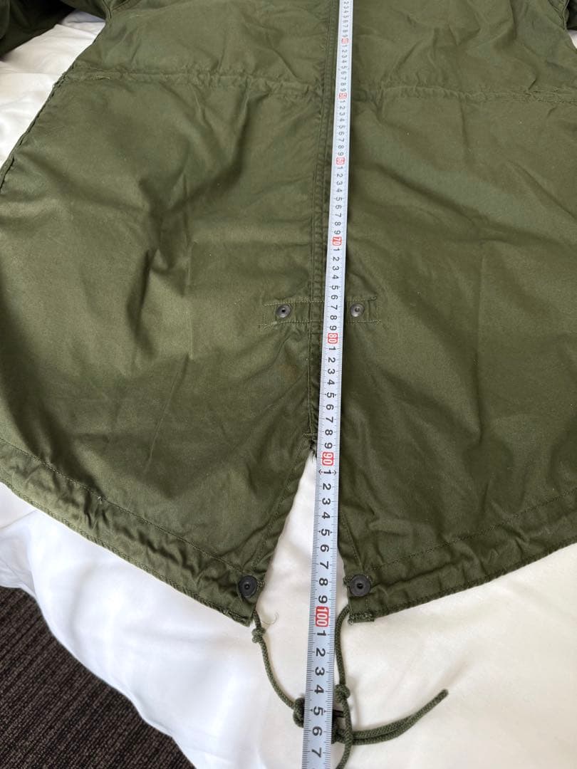 米軍実物 M-65 フィッシュテール フルセット XS 初期型 アルミジップ