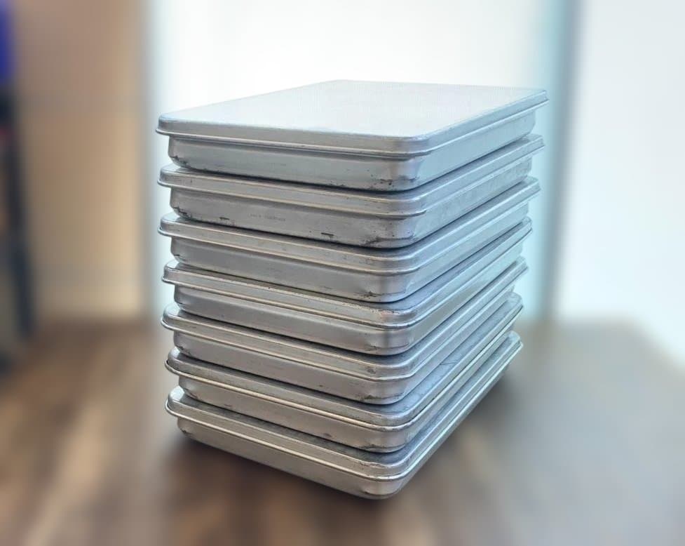 中尾アルミ アルミ製キングボックス 大60 N43-6 蓋付き 7点セット