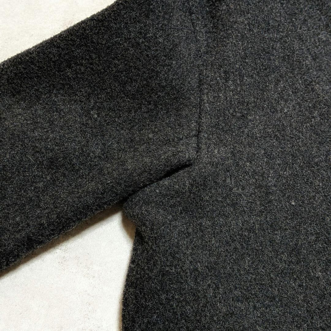 美品✨️ダントン ウールモッサ ノーカラーVネック ジャケット 近年モデル 38