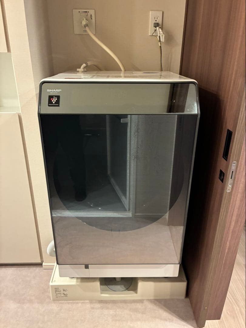 シャープ ドラム式洗濯乾燥機 11/6kg ES-U111-TL 2019年製