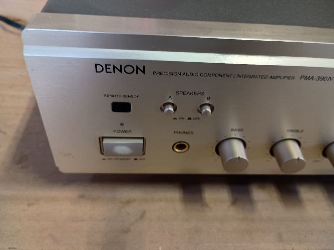音出し確認済み ＤＥＮＯＮ プリメインアンプ PMA-390 Ⅳ