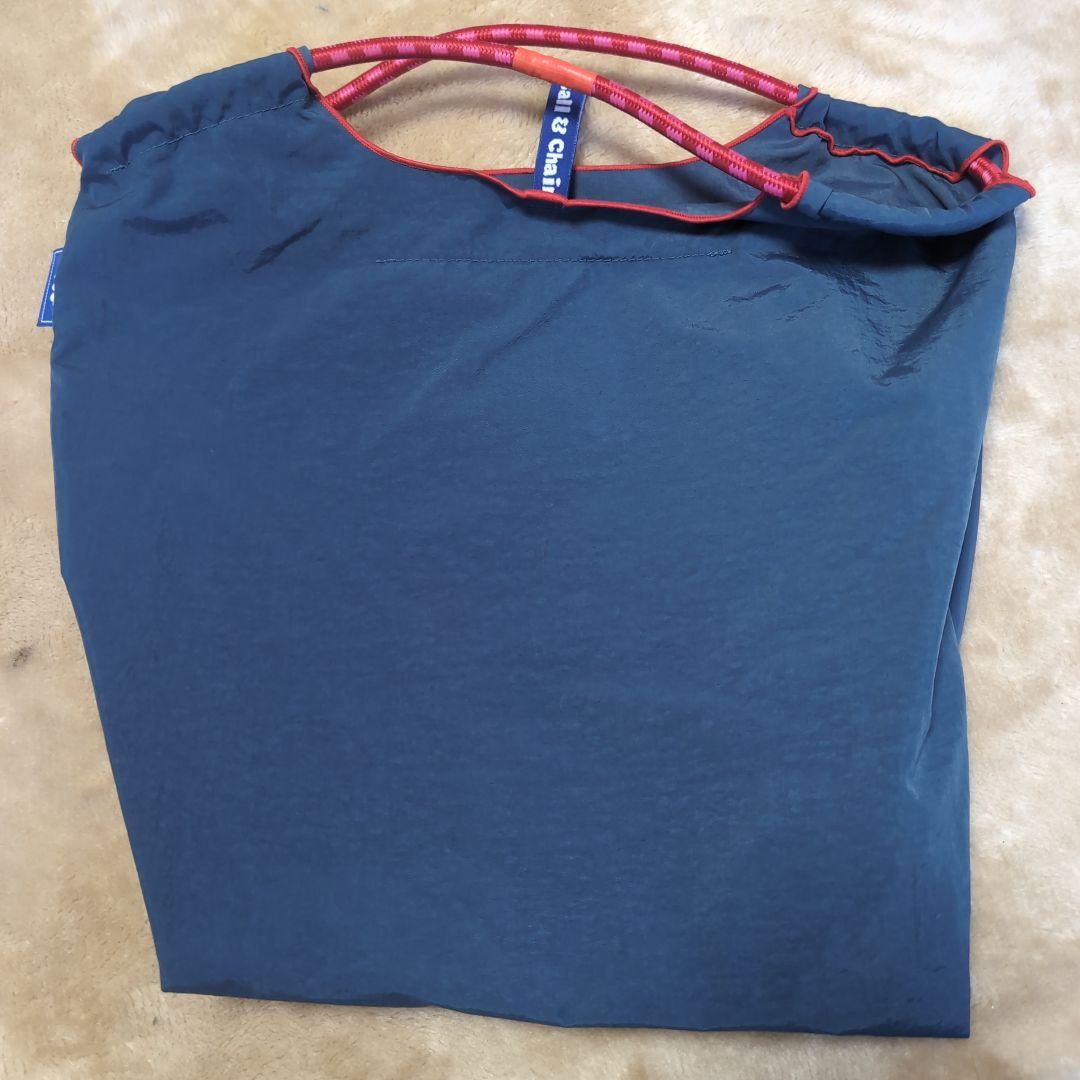 JAL　ポール＆チェーン　 エコバッグ 観光名所刺繍