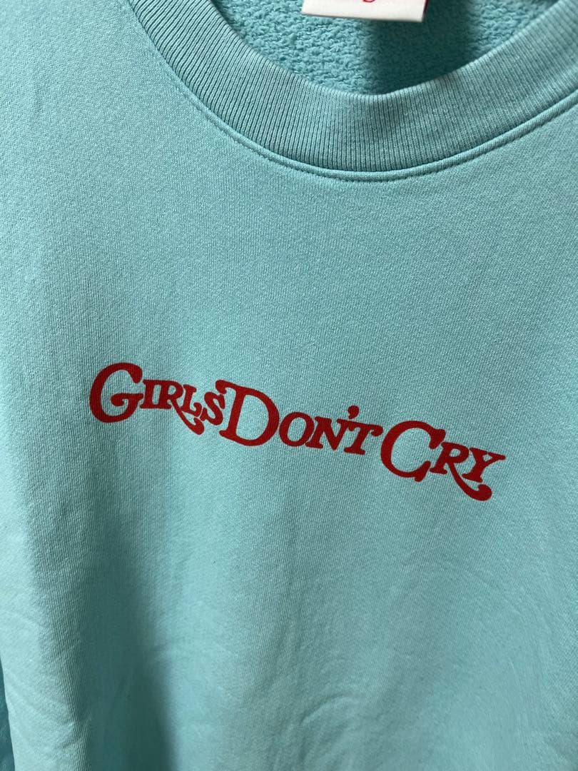【良品】Girls Don't Cry スウェット　L
